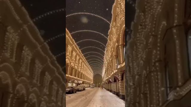 КРАСИВАЯ НОВОГОДНЯЯ МОСКВА 🌟КРАСНАЯ ПЛОЩАДЬ🎄✨❄ ⛄ красивая релакс музыка для души. САКСОФОН смотреть онлайн