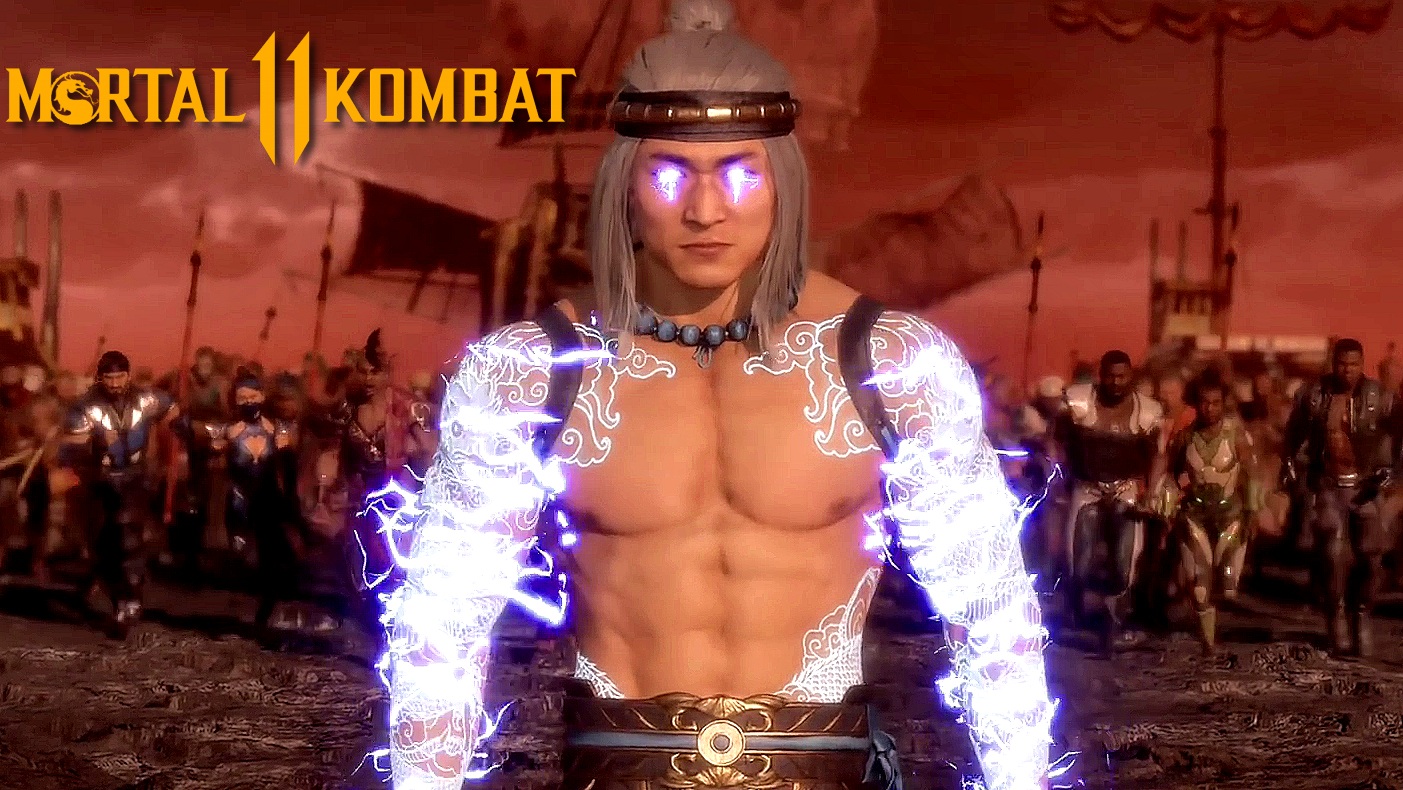 Мк 11 люкан. Мортал комбат 11 лю Кан. Mortal Kombat 11 Liu Kang. Лю Кан Бог огня. Лю канг Бог огня и грома.