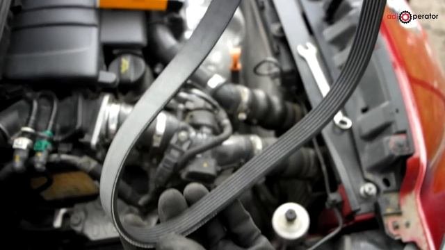 1.6 HDI TDCI - How To Remove And Replace Auxiliary Drivebelt Peugeot Citroen Ford