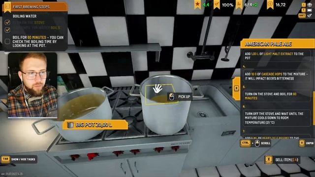 ХОЧЕШЬ БАХНУТЬ ПИВКА? • Brewpub Simulator смотреть онлайн