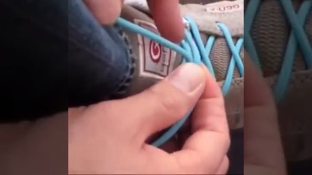 Как завязать подвижные узлы на шнурках