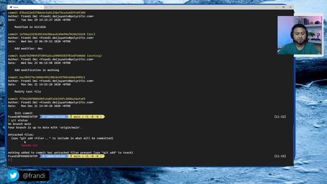 Git commands (batch 4) - 5 tips untuk membatalkan perubahan ketika bekerja dengan Git смотреть онлайн