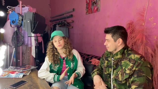 Фотосессия с юнои звездои Полинои  backstage