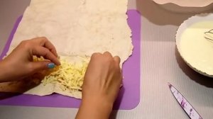 СЫРНЫЙ ПИРОГ ИЗ ЛАВАША И RICOTTA.