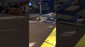 Спортивная гимнастика.Комнова Ирина.Вольные упражнения