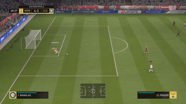 ФИФА 19 НА ПС 4 НЕМНОГО СТРИМА!!!!!! смотреть онлайн