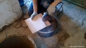 Как вырезать фрагмент плитки болгаркой без сколов?