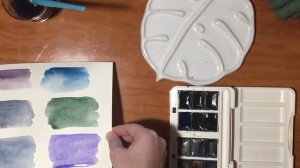 Акварель с грануляцией | Невская палитра | Обзор | Покупки