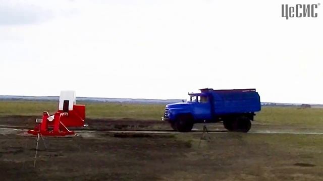 Краш-тест противотаранного шлагбаума в Пензе