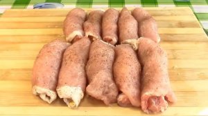 Блюда из мяса. Крученики или мясные пальчики.