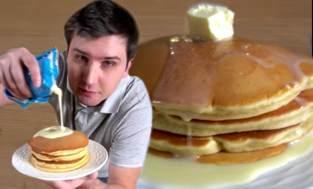 Знаменитые воздушные блинчики, PANCAKES