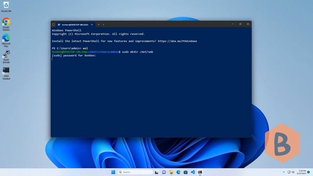 How to Mount a Windows Share into Windows Subsystem for Linux WSL смотреть онлайн