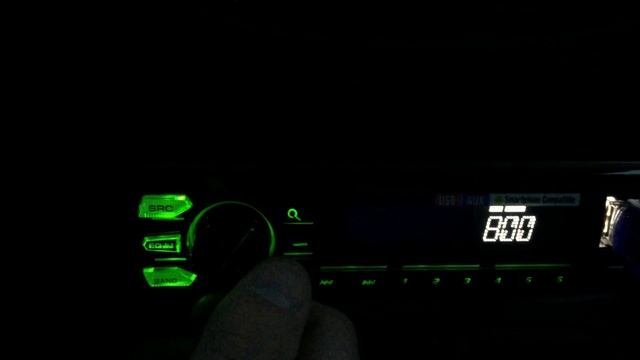 Магнитола Pioneer - настройка подсветки
