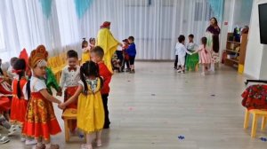 Смешанная (ср. и ст.) группа «Умка», русская народная игра «Шатёр»