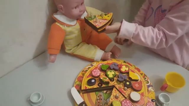 Деревянный развивающий набор ПИЦЦА смотреть онлайн