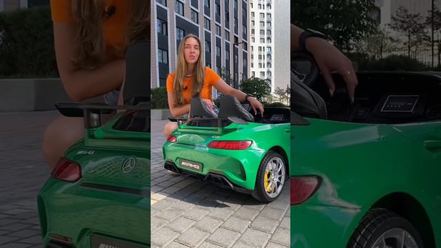 Mercedes-Benz GTR для детей? Лицензионный электромобиль! #детскийэлектромобиль #мерседес смотреть онлайн