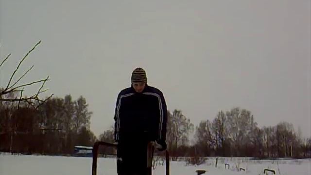 Заножка соскок на брусьях