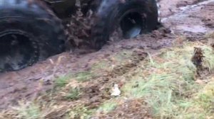 Вездеход ТАЙФУН в болоте