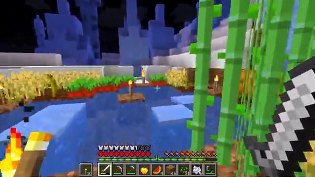 😱 Я прожил 100 ДНЕЙ в ЛЕДЯНЫХ ПИКАХ на Хардкоре в Майнкрафт! Минеральный Minecraft ВЫЖИВАНИЕ! смотреть онлайн