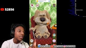 iShowSpeed TRICKS Talking Ben.. ?