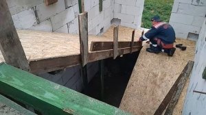 Бетонная лестница своими руками. Часть 2. Фанера, арматура, щиты для ступеней.