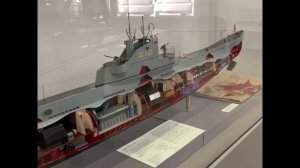 Модель подводной лодки типа «Щ» (Щука) в разрезе. Программа экспресс-экскурсий «Музей в каждый дом»