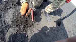 Находки на поселении катакомбной культуры. Finds in a catacomb culture settlement.