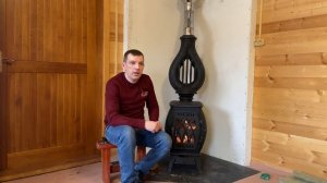 Отопление каркасного дома - печь БАХТА + конвектор ЛИРА.
