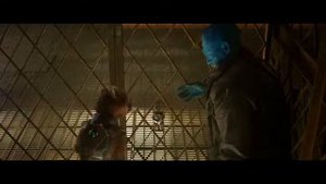 Малыш Грут пытается найти гребень Йонду(Стражи Галактики 2)