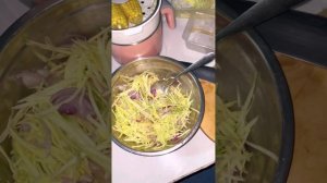 ТАЙСКИЙ САЛАТ ИЗ КИСЛОГО МАНГО.просто и вкусно??️?