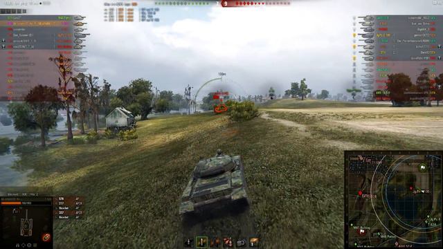 ► World of Tanks - Epic Games: T-62A [6 kills, 12222 dmg] смотреть онлайн