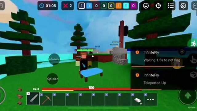 Roblox Bedwars Hack Script GUI for Kill aura, Bed Nuke, infinite fly, X-RAY (pastebin 2023) смотреть онлайн