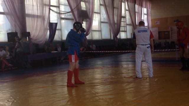 Варнаков Вадим (PRIDE GYM) БОЕВОЕ САМБО 16-17.05.2015г [1 Бой]