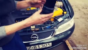 ЗАмена масла и фильтра вектра б