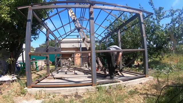 Беседка своими руками смотреть онлайн