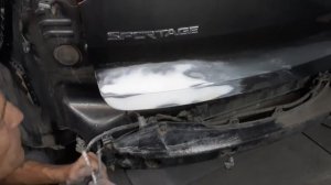 Kia Sportage ремонт крышки багажника