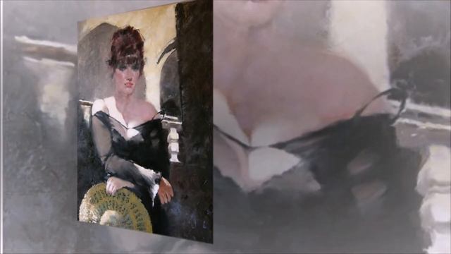 Женские образы от художника Yves Thos смотреть онлайн