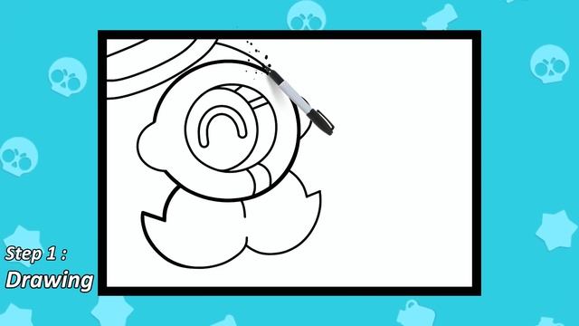 HOW TO DRAW BARLEY ICON FROM BRAWL STARS смотреть онлайн