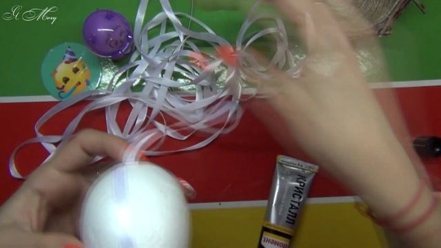 Пасхальный сувенир "Гнездо с птичками" своими руками DIY смотреть онлайн