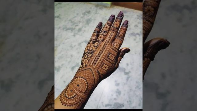 best mehndi designs ?♥️#viral #indian #shorts #beautiful #mehndi #bridal #trending #new #best