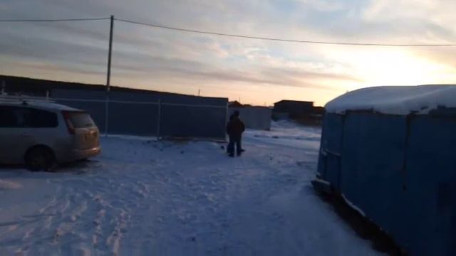 Как мы заливали фундаменты на участке. Ушли в зиму. смотреть онлайн