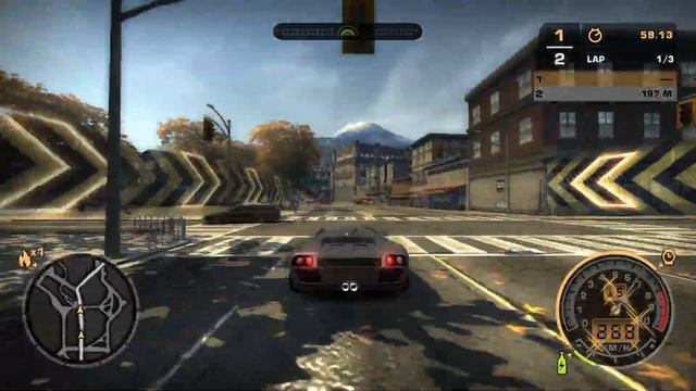NFS Most Wanted Redux - Lamborghini Diablo SV vs. Razor смотреть онлайн