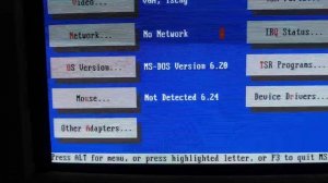 Old MS DOS PC Start Up