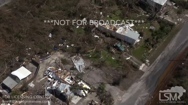 9-12-17 Big Pine Key, FL - Aerial Destruction смотреть онлайн