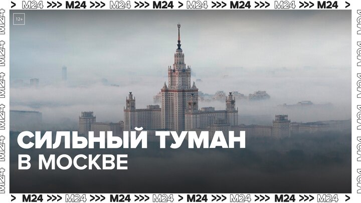 Жители некоторых районов Москвы заметили сильный туман утром 25 мая - Москва 24