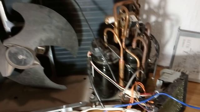 Запуск наружного блока инверторного кондиционера