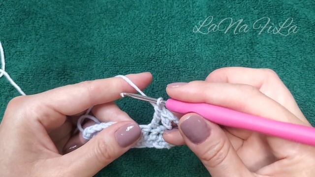 Урок 4. Вязание крючком для Новичков. Lesson 4. Crocheting for beginners.