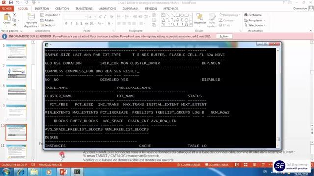 [DBA II ORACLE OCP] CH3 Utiliser le catalogue de restauration RMAN смотреть онлайн