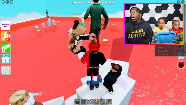 THE FLOOR IS LAVA ROBLOX ? смотреть онлайн