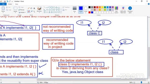 How Java supports multiple Inheritance using interface and different test cases || By Hari Krishna смотреть онлайн
